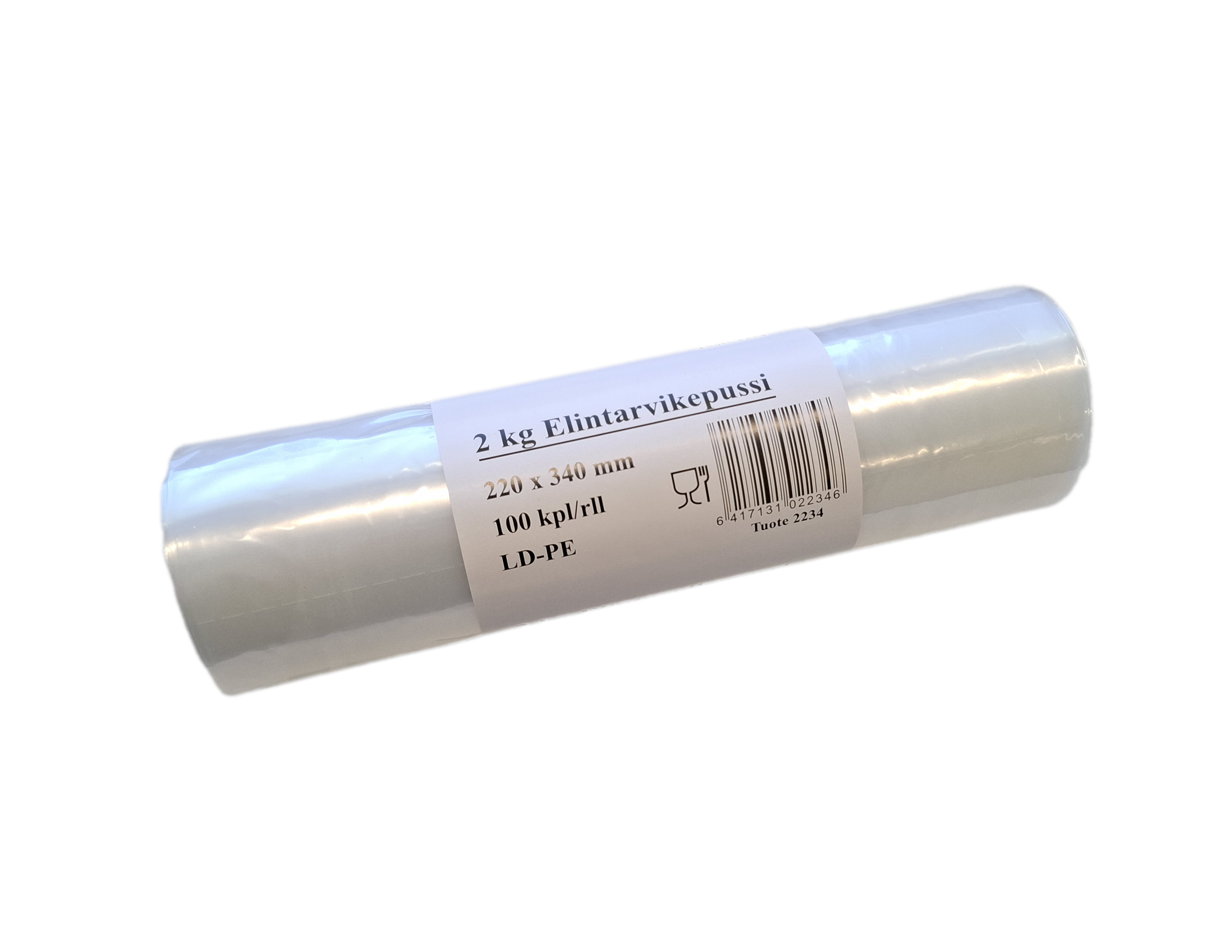 2 kg LD/0,03 Rullapussi - tuote 2234