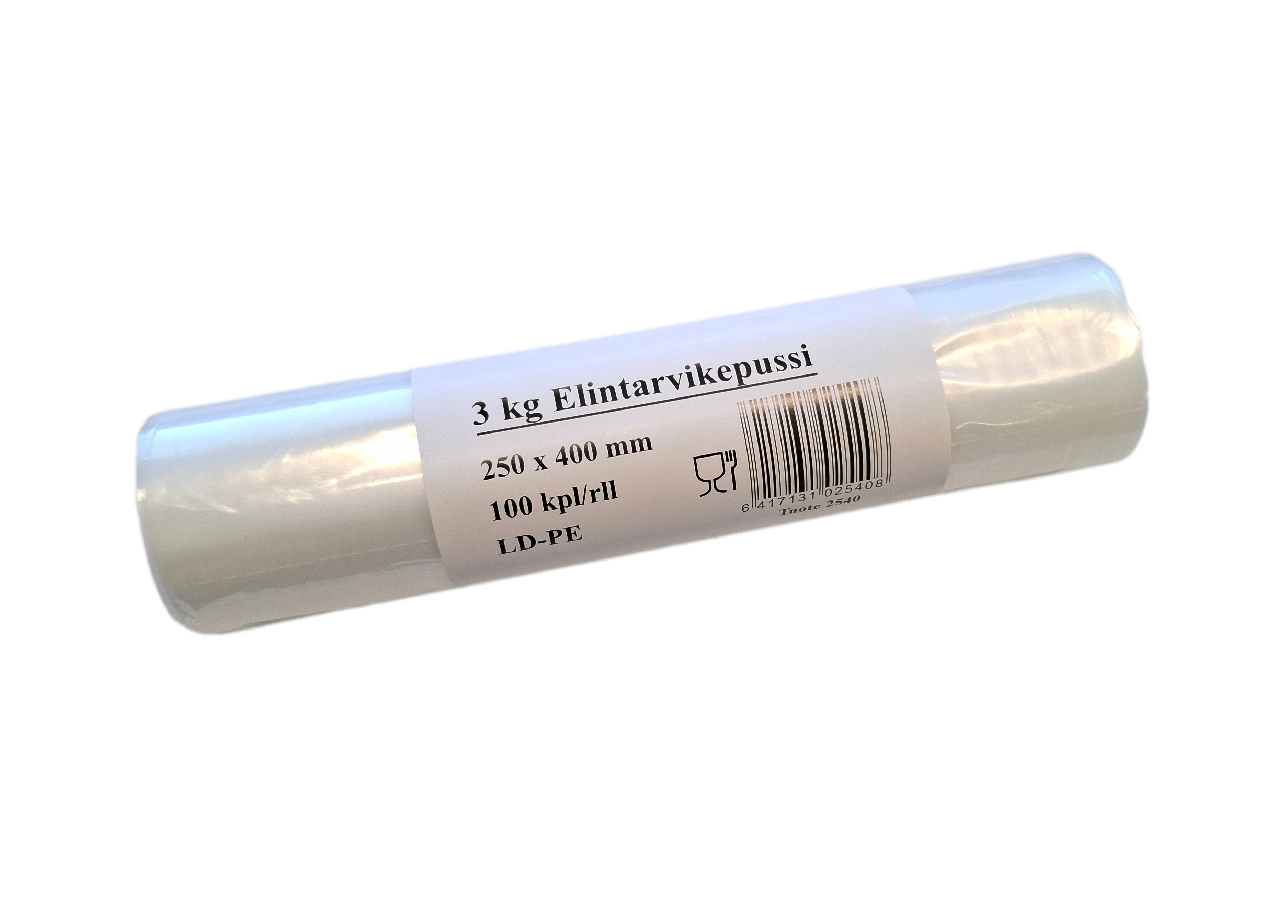 3 kg LD/0,03 Rullapussi - tuote 2540