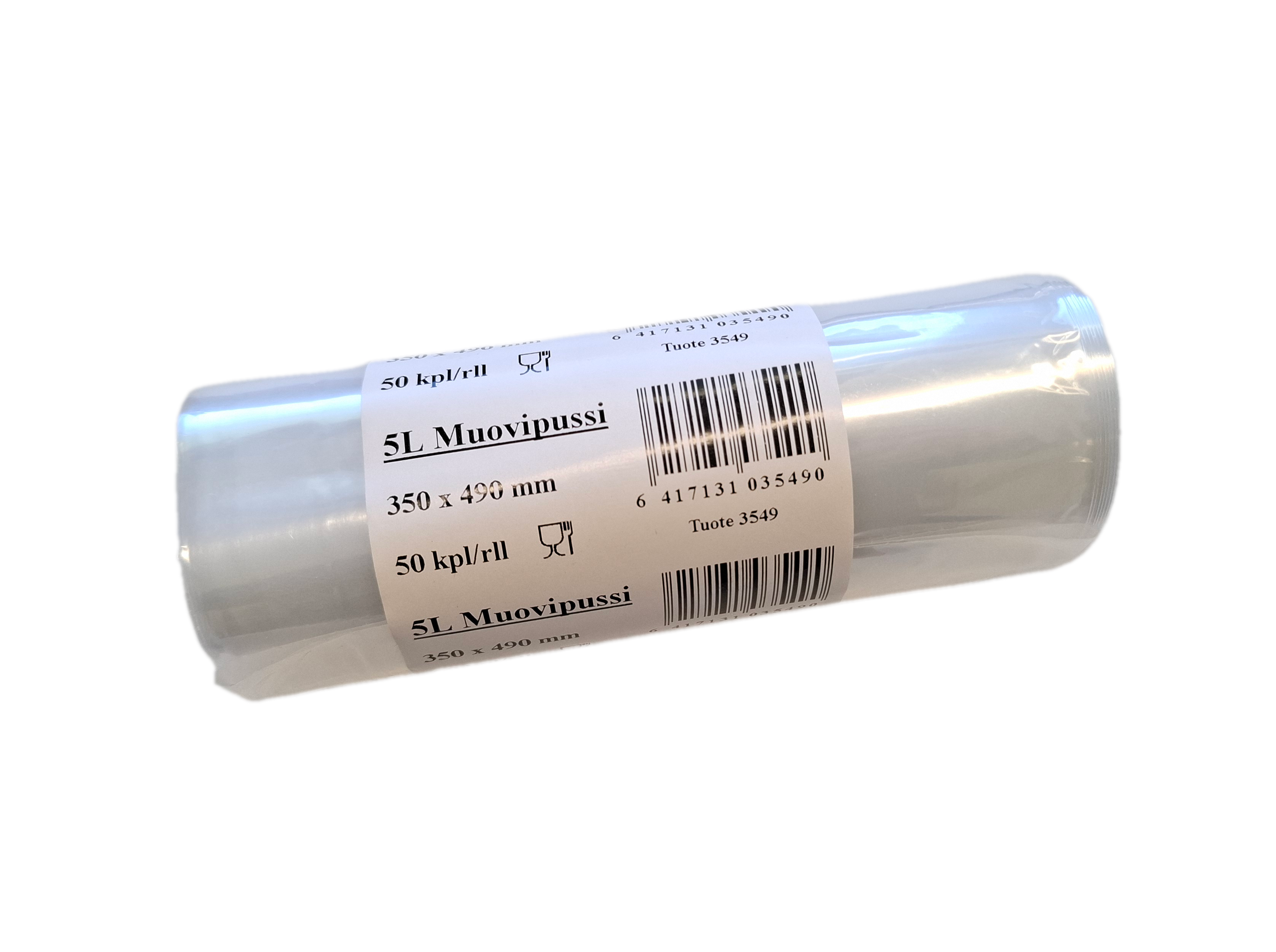 5L LD/0,03 Muovipussi - tuote 3549